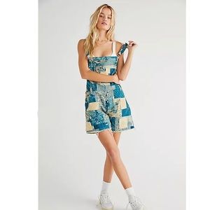 Free People Lo Fidelity Shortalls